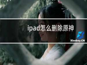 ipad怎么删除原神