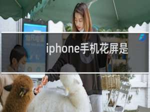 iphone手机花屏是怎么回事