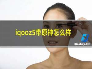 iqooz5带原神怎么样