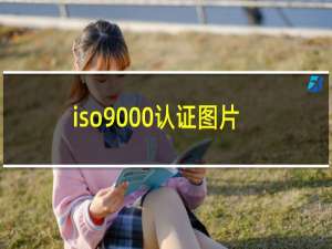 iso9000认证图片