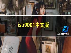iso9001-中文版(完整)