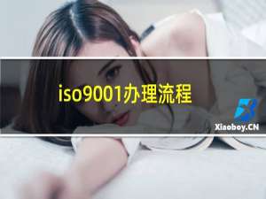 iso9001办理流程