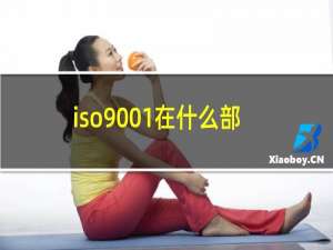 iso9001在什么部门办理