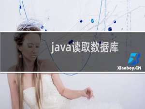 java读取数据库