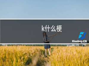 k什么梗