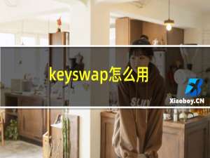 keyswap怎么用（移花接木能不能修复坏了的键）