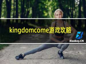 kingdomcome游戏攻略