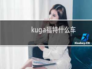 kuga福特什么车（老司机告诉你kuga是什么车）