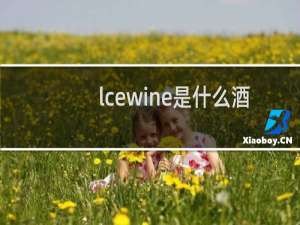 lcewine是什么酒