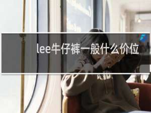 lee牛仔裤一般什么价位