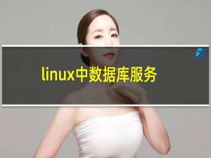 linux中数据库服务