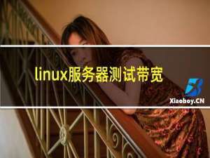 linux服务器测试带宽