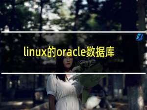 linux的oracle数据库
