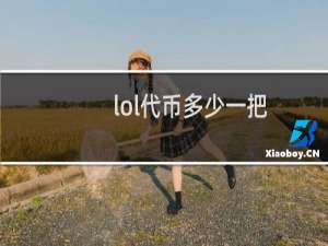 lol代币多少一把