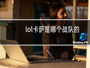 lol卡萨是哪个战队的