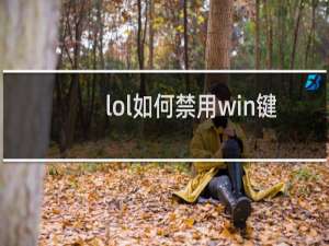 lol如何禁用win键