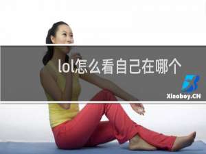 lol怎么看自己在哪个大区