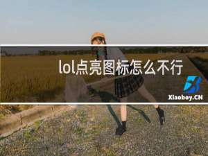 lol点亮图标怎么不行了