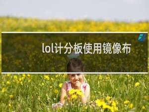 lol计分板使用镜像布局是什么意思