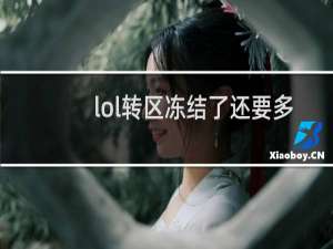 lol转区冻结了还要多久