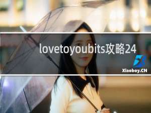 lovetoyoubits攻略24