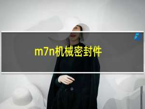 m7n机械密封件