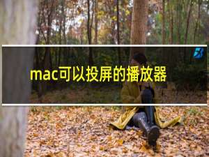 mac可以投屏的播放器