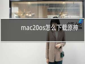 mac os怎么下载原神