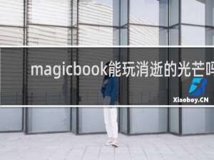 magicbook能玩消逝的光芒吗