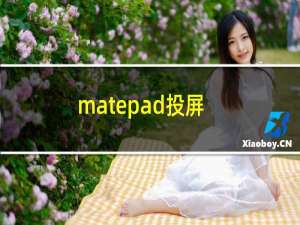 matepad投屏