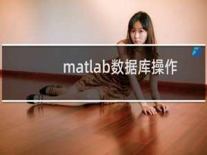 matlab数据库操作