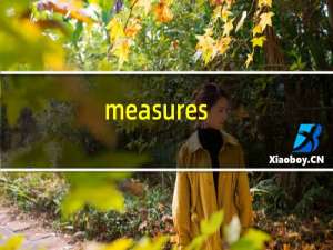 measures