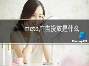 meta广告投放是什么