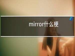 mirror什么梗