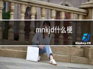mnkjd什么梗