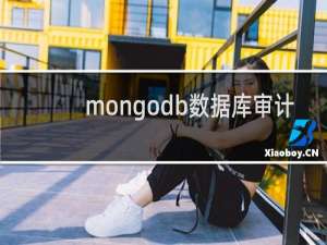 mongodb数据库审计