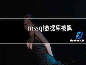 mssql数据库被黑-其他问题
