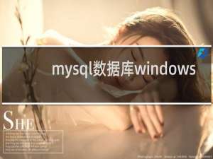 mysql数据库windows