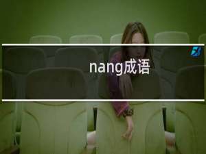 nang成语