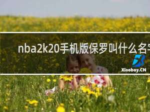 nba2k20手机版保罗叫什么名字