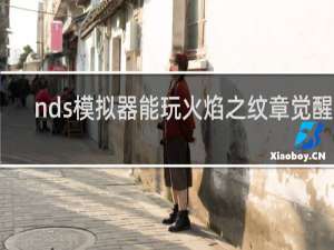 nds模拟器能玩火焰之纹章觉醒吗