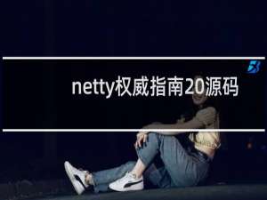 netty权威指南 源码