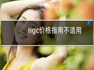 ngc价格指南不适用