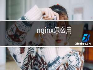 nginx怎么用