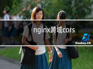 nginx跨域cors