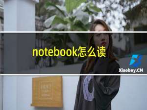 notebook怎么读英语单词