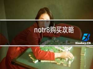 notr8购买攻略
