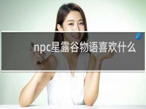 npc星露谷物语喜欢什么