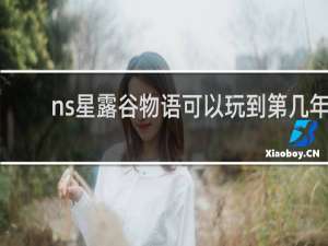 ns星露谷物语可以玩到第几年