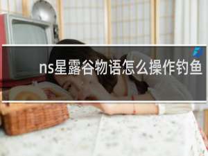 ns星露谷物语怎么操作钓鱼